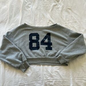 #84 cropped sweater